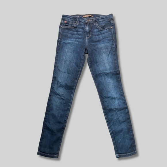 Joe's Jeans Denim - Joe's Jeans Lola Skinny Fit Ankle Denim Jeans Stretch Dark Wash Blue Women's
28